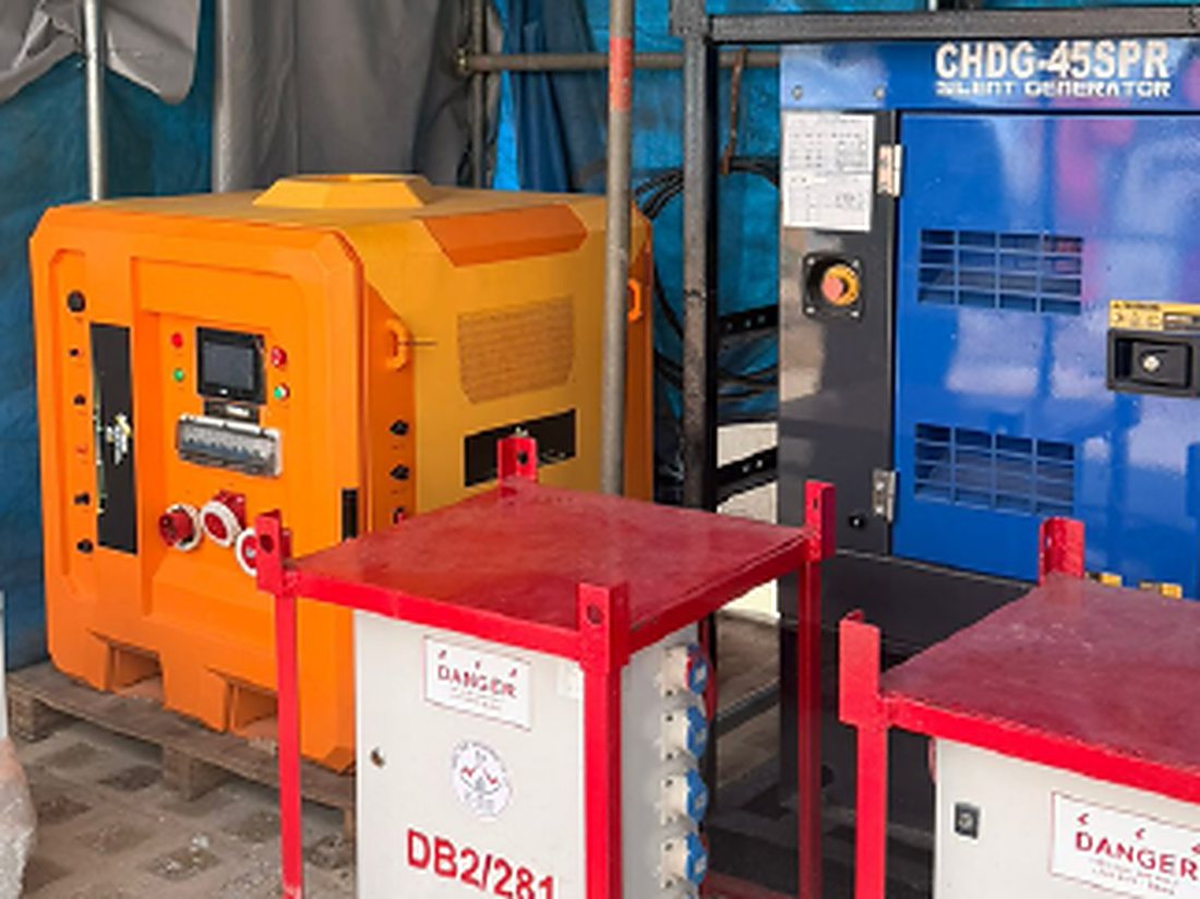 BESS deployed as an uninterruptible power supply for a battery farm data centre