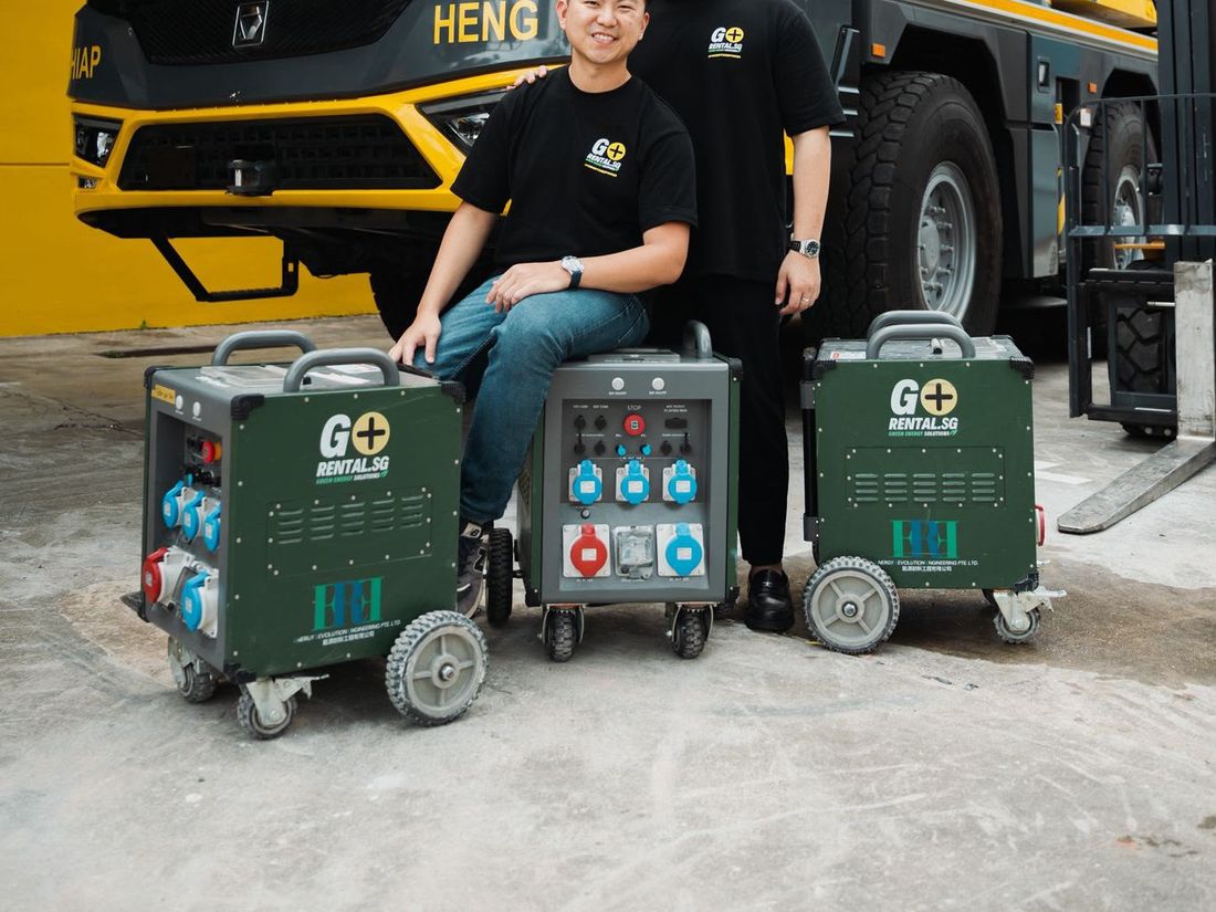 Modular BESS units delivering three phase power for gondolas and a pressure washer